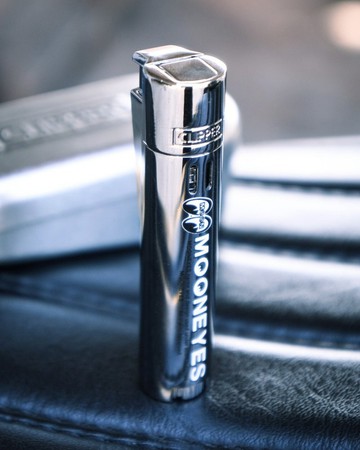 西班牙 CLIPPER MOONEYES Logo 打火機