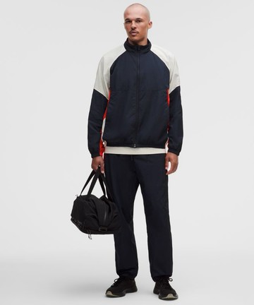 Nylon Relaxed Track Pants Regular Size Medium