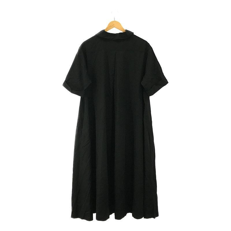 美品】 foufou / フーフー | 【THE DRESS #09】open collar dress オープンカラードレス ワンピース | 1 |  ブラック | レディース | LINEショッピング