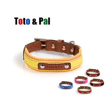 Toto&Pal NB炫彩系列項圈 - 皮革款 (預購)