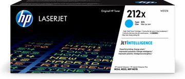HP 212X 藍色原廠 LaserJet 高容量碳粉匣 (W2121X) For HP LaserJet M555 / M578系列