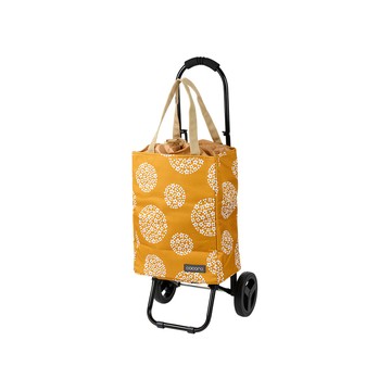 購物車/菜籃車 【日本cocoro】Hailey 印花系列保溫保冷摺疊購物車-22L-多色可選