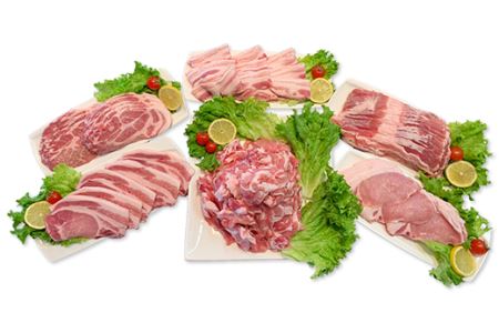57-4国産豚肉バラエティ6種セット3.5kg（小分け真空包装）