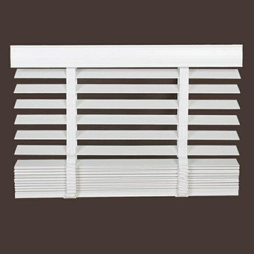 實木百葉窗簾 進口椴木竹木衛生間防水臥室遮光純白木質百葉窗簾