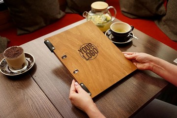 木製菜單封面、留言簿 A4 A5 客製尺寸