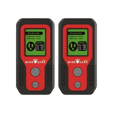 【特惠兩入組】WIRECARE PLUS 宅電防護員PLUS｜居家用電檢測｜多合一功能 宅電防護員Plus_2入組
