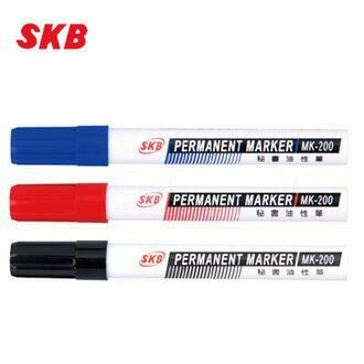 SKB MK-200 2.0mm 秘書油性筆【APP滿額下單10%點數(單一帳號最高1500點)】8/31止