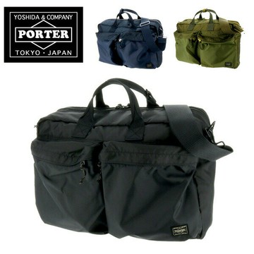 吉田包 PORTER 波特包 三用 公事包 商用包  肩包 背包 【FORCE】 855-07594 男性 女性｜KURA CHIKA by Porter  日本必買 | 日本樂天熱銷