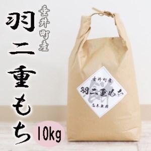 ふるさと納税 岐阜県産羽二重もち10kg（5kg×2） 岐阜県垂井町