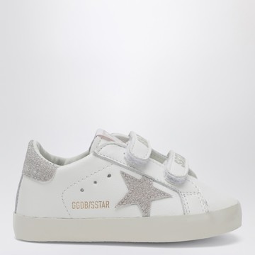 Baby Old School sneakers in white/platinum