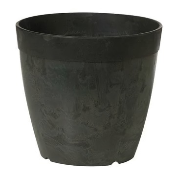 ARTSTONE Dolce 系列 花盆水盤組 黑色  XS(17 x 15cm)  1件