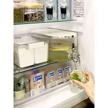 棟哈冷水壺帶龍頭冰箱家用大容量夏季裝飲料水果茶桶耐高溫涼水壺