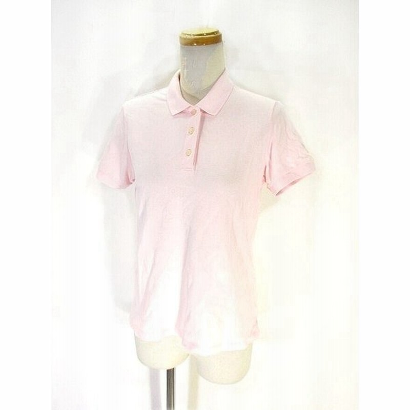 ユニクロ ポロシャツ ピンク M