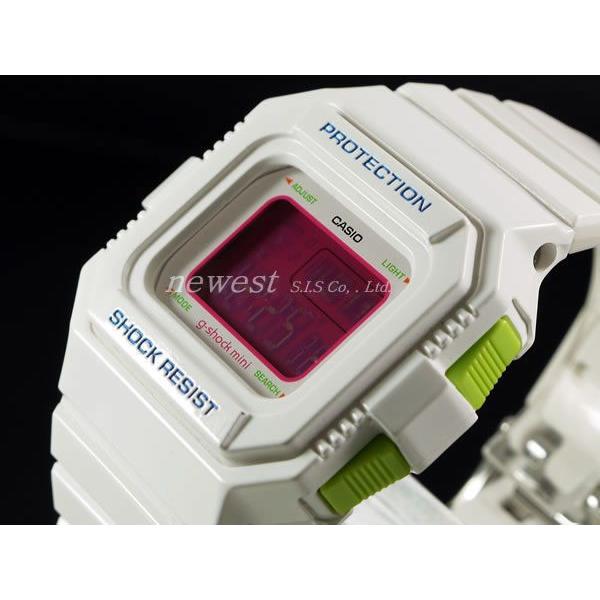 CASIO カシオ 腕時計 G-SHOCK ジーショック Gショック mini ミニ GMN-550-7D ピンク×ホワイト 海外モデル |  LINEブランドカタログ