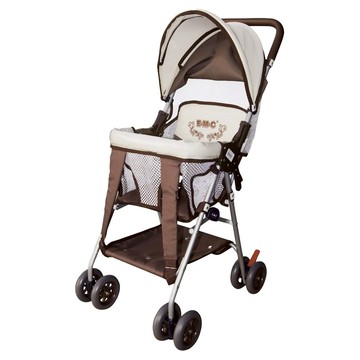 E.M.C 輕便揹架車  白色 + 棕色