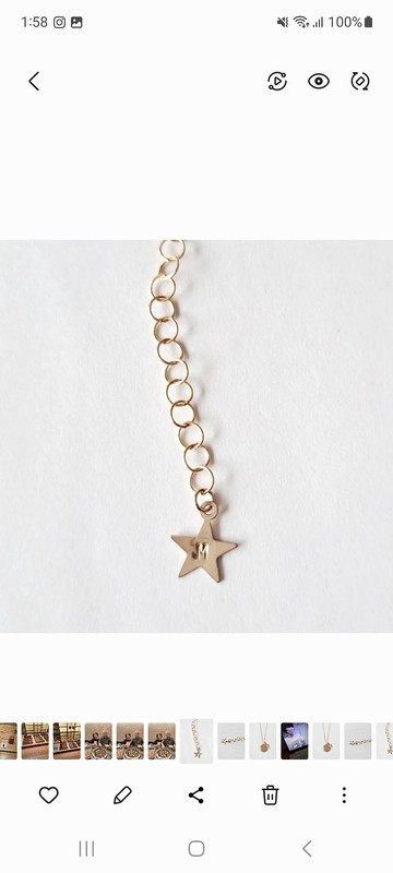 客製化：額外加贈星形字母墜飾