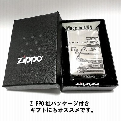 ZIPPO ライター スカイラインGT-R 生誕50周年記念 ジッポ R34