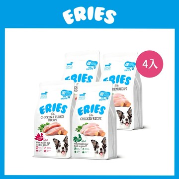 【伊瑞思】益生菌酵素成犬糧 (4包) | 1kg x 4包 | 狗飼料丨益生菌、益生元與酵素三效培養好腸胃