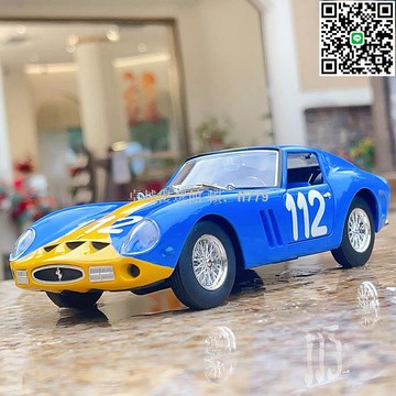 【卓越優選館】比美高 1:24 法拉利250GTO合金汽車模型 高仿真收藏擺件 男孩禮品 車模 跑車玩具 精緻工藝