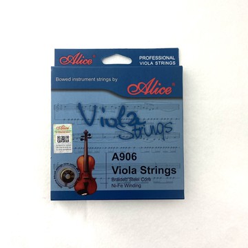 Alice 愛麗絲 中提琴弦 A906-鎳鐵合弦-整組1-4弦-愛樂芬音樂