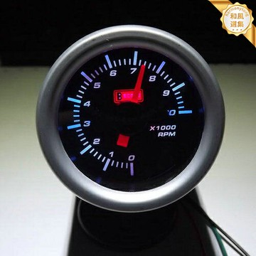 【精準感應】汽車轉速錶 改裝轉速錶 電子轉速錶 LED轉速錶 儀表盤改裝 發光指針 LED背光 賽車風格 適用於各類車型
