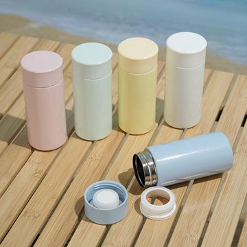 多巴胺迷你保溫杯316不銹鋼水杯簡約女生mini隨手杯精致口袋杯子