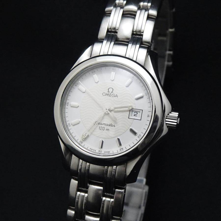 USED】OMEGA オメガ シーマスター 120m レディース 596.1501