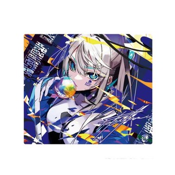 AMICIS Reflection二次元鋼化玻璃鼠標墊女生電競游戲FPS專用大號