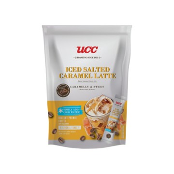 (即期品)UCC 冷泡鹽味焦糖拿鐵 16gx8入/包(效期:20260429)