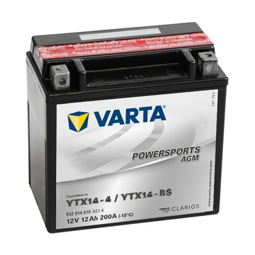 VARTA YTX14-BS 機車AGM電池