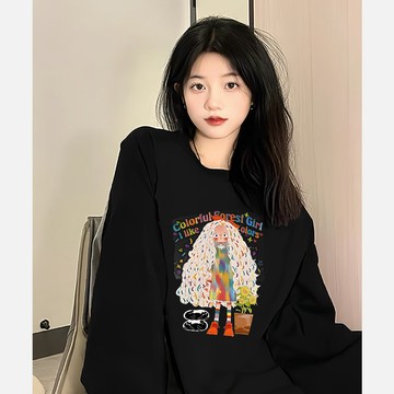 超好看~長袖T恤女  薄長袖 素t女長袖   純棉t恤女  白t 長袖上衣 長T  重磅  圓領打底衫 秋冬內搭上衣XH