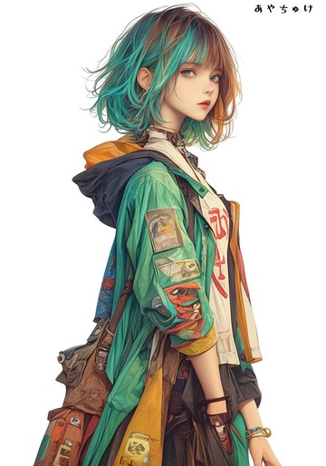 【11月新品】07-105-0155 人物貼紙 冬日女孩