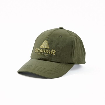 日本限定 Poler x Tonedtrout StreamR EMB NYLON DAD CAP 刺繡尼龍老帽 / 橄欖綠