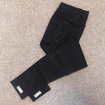 百搭小黑褲秋冬款高腰顯瘦韓國棉外穿打底褲女小腳褲休閑簡約長褲