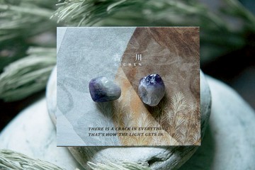 CRACK | 礦物系耳環 |  EARRINGS