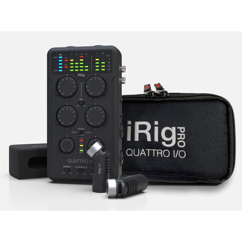 IK MULTIMEDIA IRIG PRO QUATTRO I O DELUXE 安心の日本正規品！