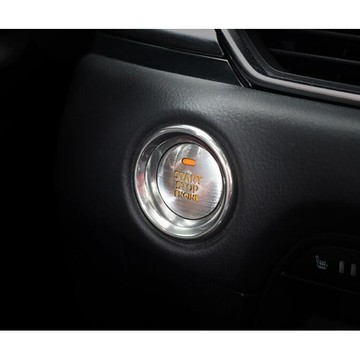 ~歐力斯~馬自達 MAZDA 16-21年 CX-3 CX3 啟動鈕 啟動鍵裝飾 引擎啟動鍵 啟動鍵貼片 透光款