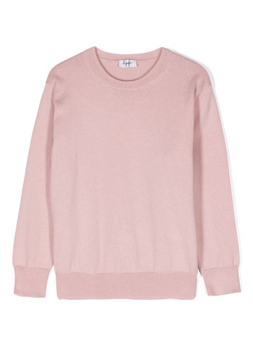 Il Gufo - crew-neck cotton jumper - kids - Cotton - 6 - Pink