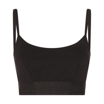 Dolce & Gabbana - Black Stretch Top