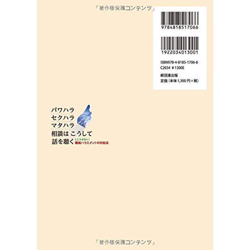 パワハラ・セクハラ・マタハラ相談はこうして話を聴く?こじらせない 職場ハラスメントの対処法