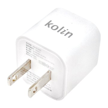 Kolin 歌林 迷你快速充電器  白色  1個
