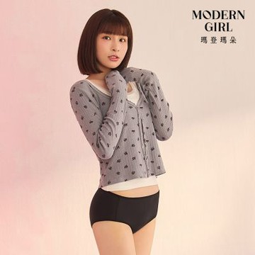 瑪登瑪朵 中腰三角生理褲 M-XXL(黑)