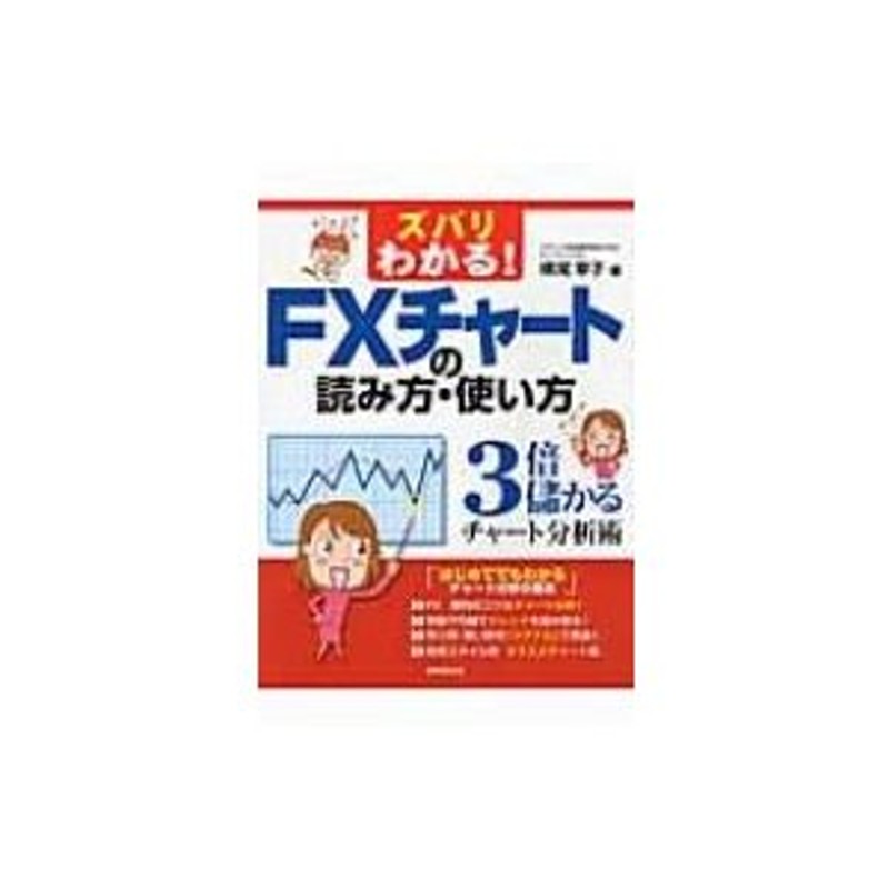 横尾寧子　〔本〕　ズバリわかる!FXチャートの読み方・使い方　3倍儲かるチャート分析術　LINEショッピング