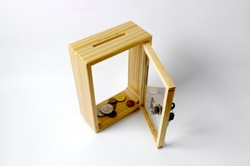 募款箱 存款箱 小費箱 客製化 雷射雕刻