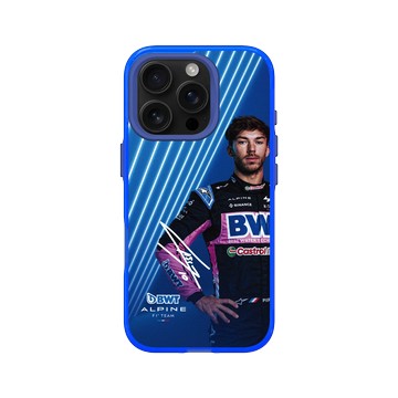 iPhone 16 Pro Clear 激光藍 - Alpine - Pierre Gasly