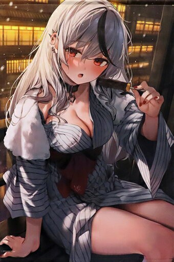 沙花叉クロヱB2掛畫虛擬YouTuber HOLLIVE沙花叉クロヱ活動一周年紀念