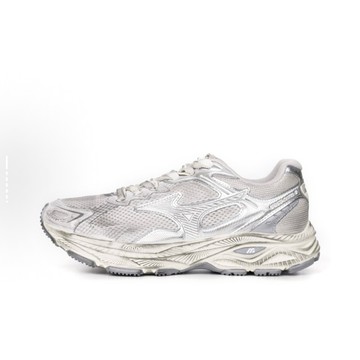 Mizuno Racer S 經典 做舊 復古休閒鞋 白銀 D1GH223518