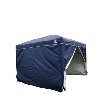 BUYJM尼龍圍布塗銀膠-藍(帶拉鍊)單片(不含炊事帳本體)