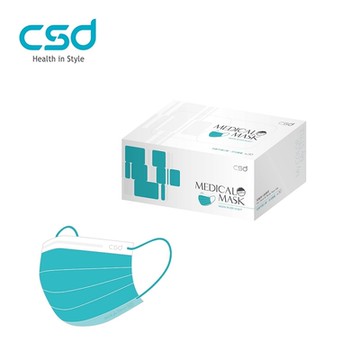 【CSD】中衛醫療口罩-兒童平面-月河晨曦 (30片/盒)