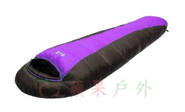 【【蘋果戶外】】吉諾佳 出清 AS400B (隨機出色) 超保暖型羽絨睡袋 絨重400g Lirosa 僅1000g 耐寒度0~7度C